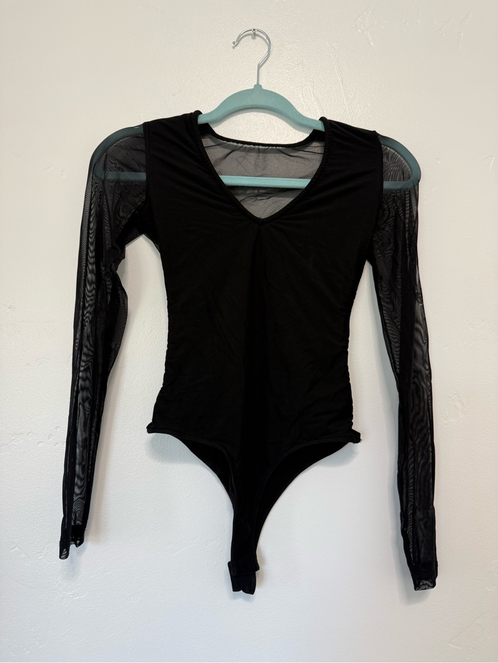 Klassy Network Mesh Long Sleeve Body Suit